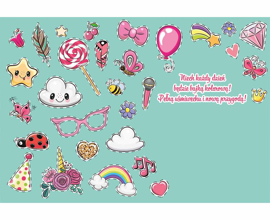 Greeting card b6 attributes, 1 pc.